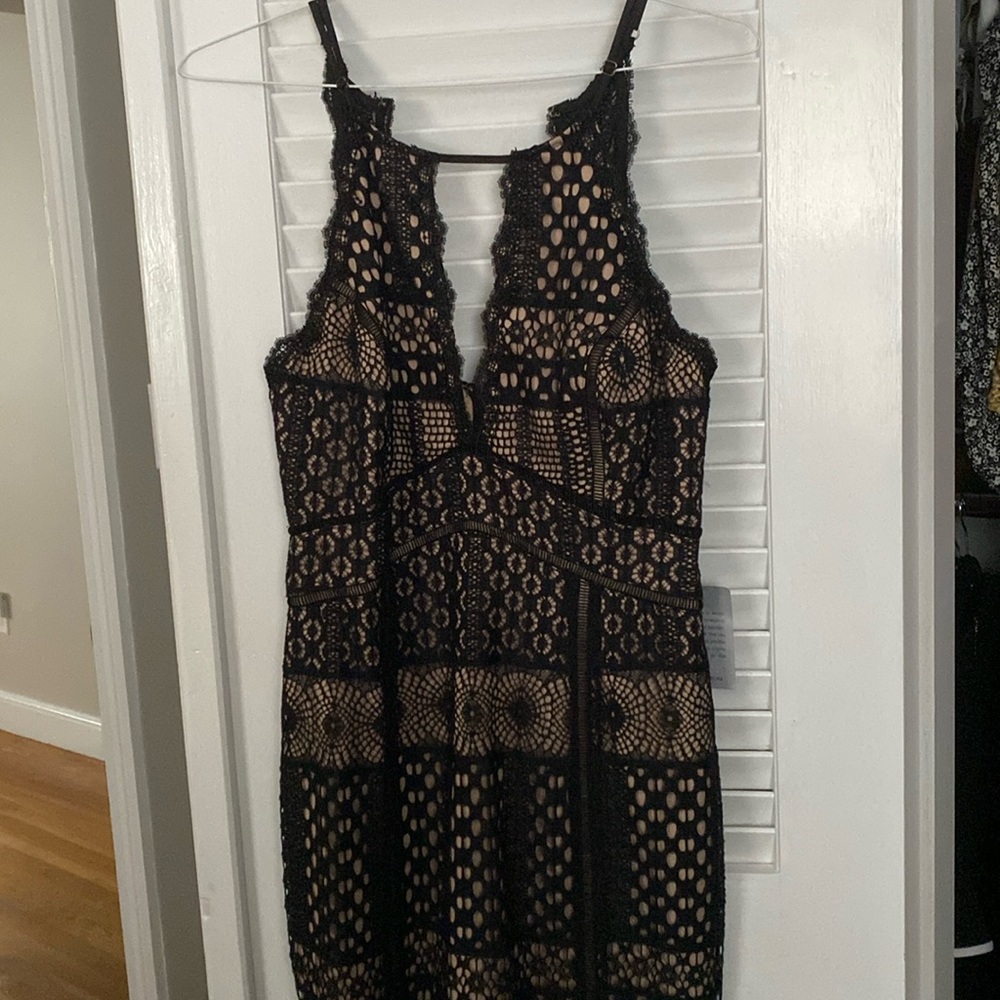 NWT lace black dress - gorgeous!